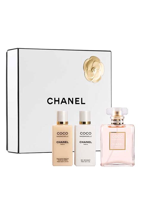 chanel mademoiselle gift set boots